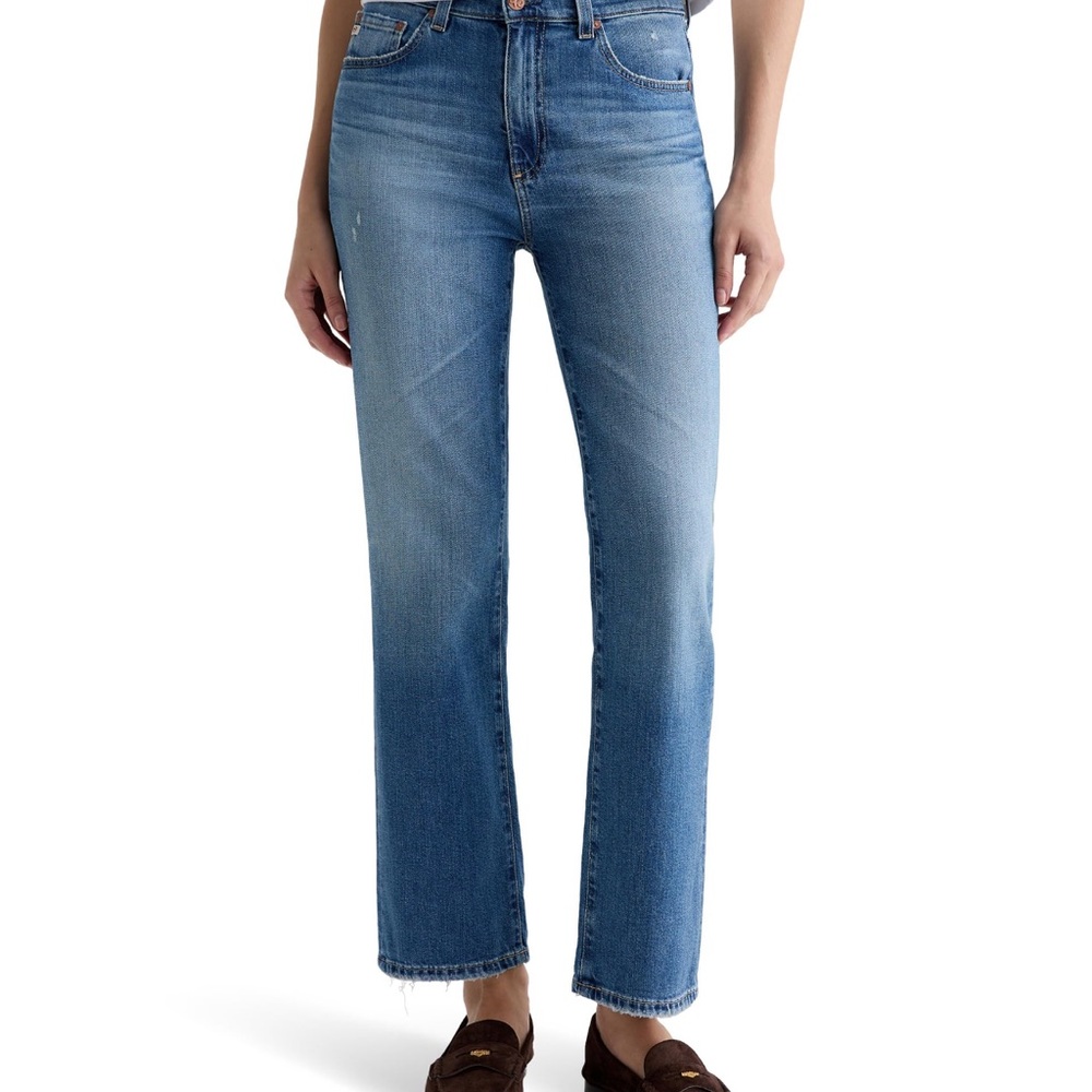 AG Jeans Brinley Mid Rise Straight 29